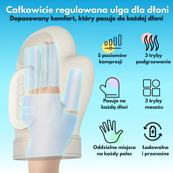 DłońMed - Masażer do dłoni na ból, drętwienie i sztywność